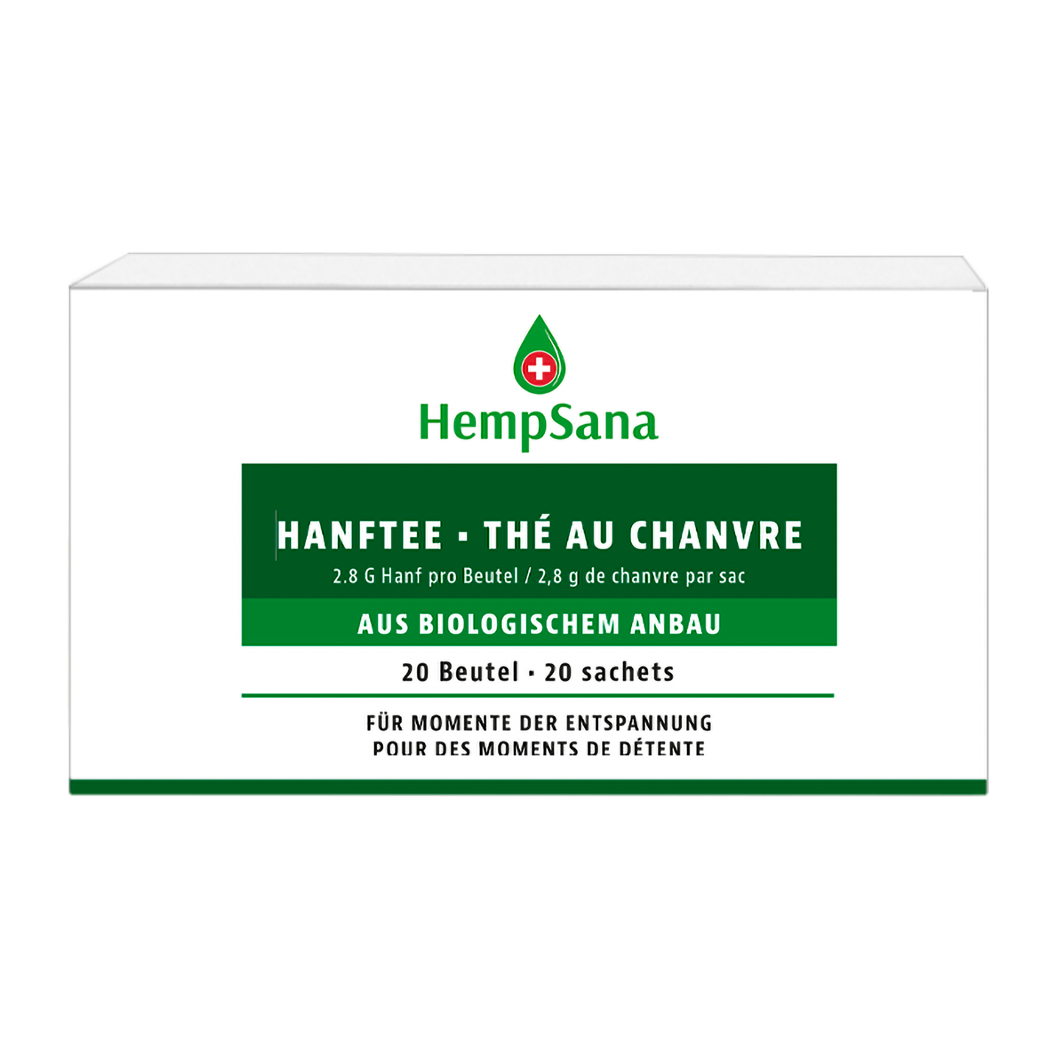 Hanftee von HempSana